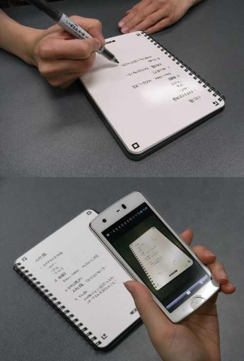 在任何地方都可以使用的笔记本型白板(*ω・)*♪【nuboard】