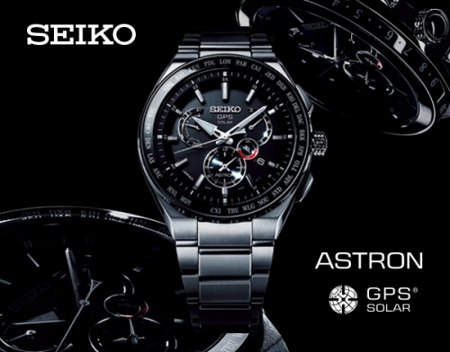 세이코가 개발한 세계 최초의 GPS 태양광 워치 'ASTRON'